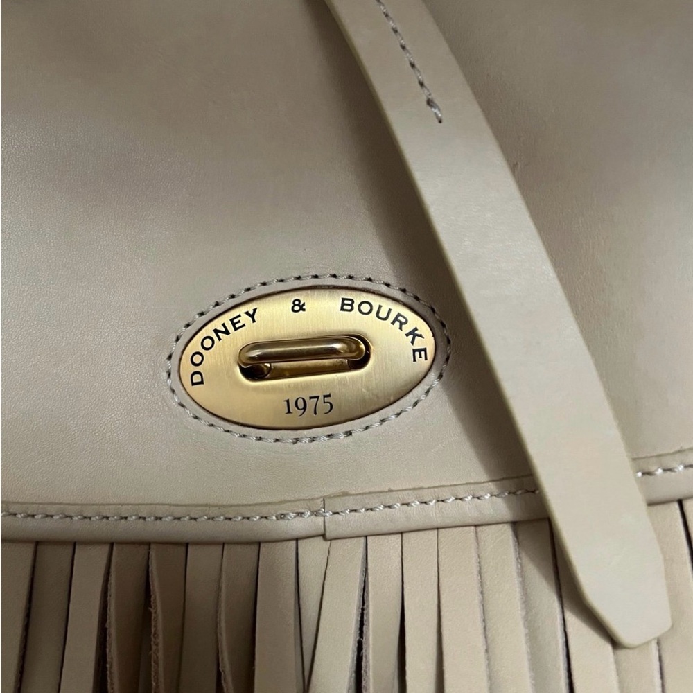 Dooney & Bourke Lulu Fiona Leather Crossbody - Picture 3 of 4